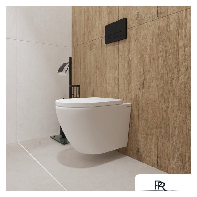 Унитаз подвесной Lauter Vortex 2110830 + GROHE Rapid SL 38721001 с кнопкой (овальная, хром) - Изображение №16 — Интернет-магазин ПроЗаказ