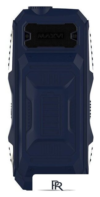 Кнопочный телефон Maxvi P100 (синий) - Изображение №3 — Интернет-магазин ПроЗаказ