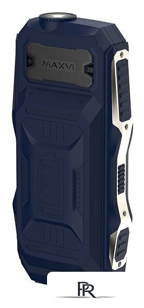 Кнопочный телефон Maxvi P100 (синий) - Изображение №5 — Интернет-магазин ПроЗаказ