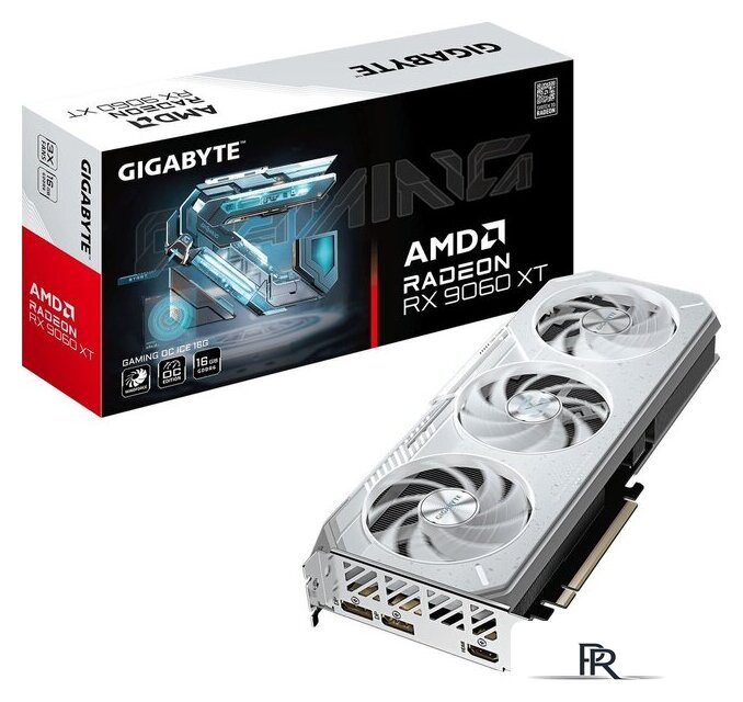Видеокарта Gigabyte Radeon RX 9060 XT Gaming OC Ice 16G GV-R906XGAMINGOCICE-16GD - Изображение №10 — Интернет-магазин ПроЗаказ