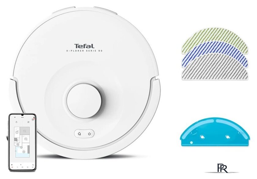 Робот-пылесос Tefal X-PLORER Serie 90 Animal & Allergy RG8777WH - Изображение №1 — Интернет-магазин ПроЗаказ