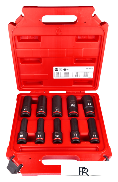 Набор головок слесарных Milwaukee 4932480457 - Изображение №1 — Интернет-магазин ПроЗаказ