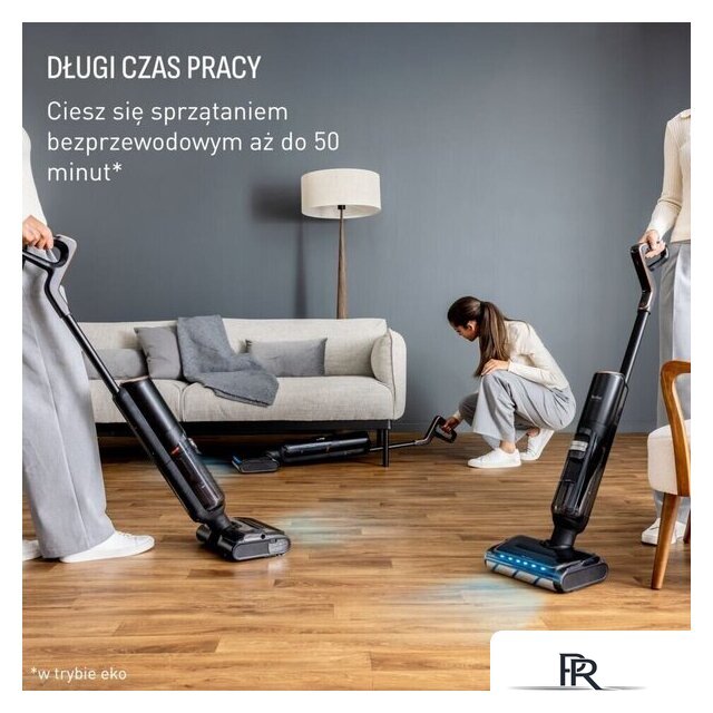 Вертикальный моющий пылесос Tefal X-Clean GF5736F4 - Изображение №5 — Интернет-магазин ПроЗаказ