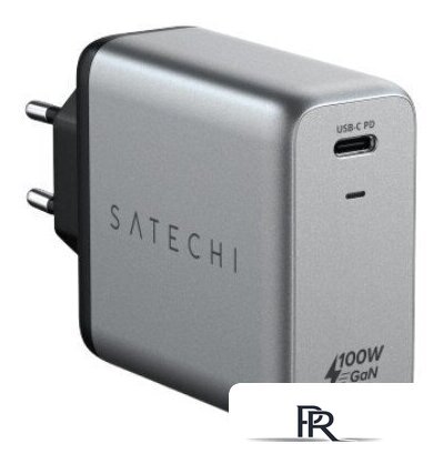Сетевое зарядное Satechi 100W USB-C PD Wall Charger ST-UC100WSM-EU - Изображение №1 — Интернет-магазин ПроЗаказ