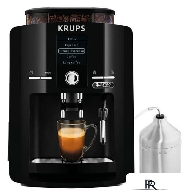 Кофемашина Krups Quattro Force EA82F010 - Изображение №1 — Интернет-магазин ПроЗаказ