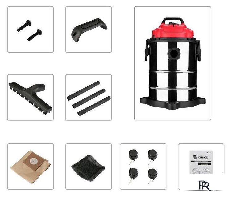 Пылесос Deko DKVC-1400-15S - Изображение №4 — Интернет-магазин ПроЗаказ