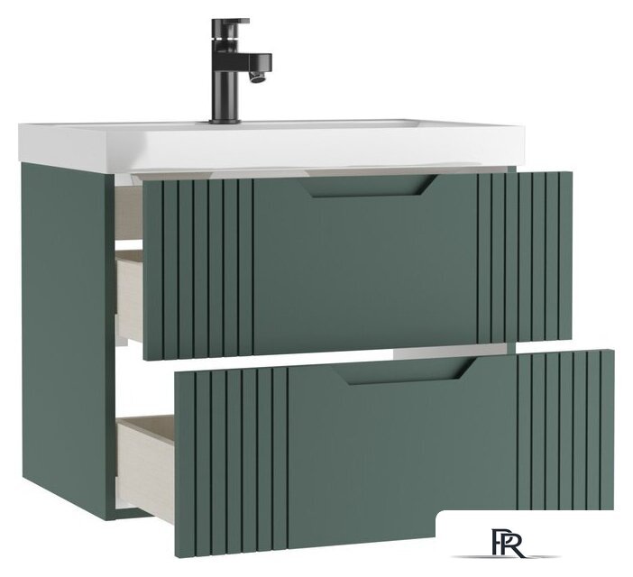  Домино Тумба под умывальник Unit 70 Garden В2 (зеленый) - Изображение №3 — Интернет-магазин ПроЗаказ