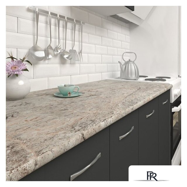 Готовая кухня Mio Tesoro Экстра-лайт 2.2 (антрацит/марсель) - Изображение №3 — Интернет-магазин ПроЗаказ