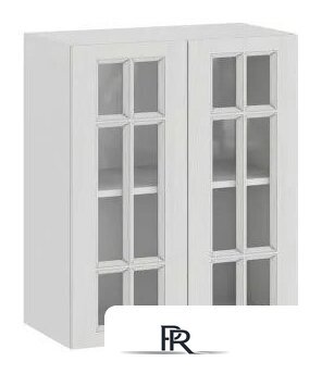 Шкаф навесной Трия Лина 1В6С (белый) - Изображение №1 — Интернет-магазин ПроЗаказ