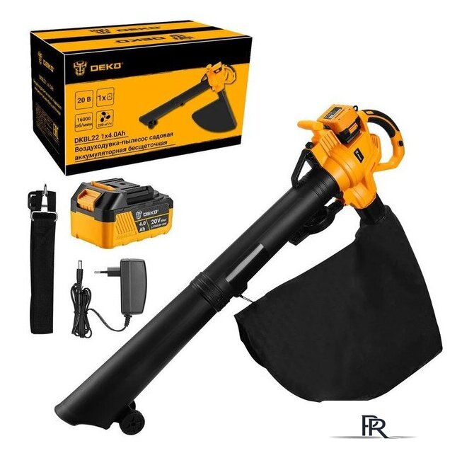 Садовая воздуходувка Deko DKBL22 063-4522 (с 1-им АКБ) - Изображение №1 — Интернет-магазин ПроЗаказ