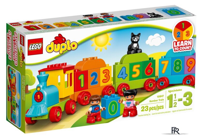 Конструктор LEGO Duplo 10847 Числовой поезд - Изображение №1 — Интернет-магазин ПроЗаказ