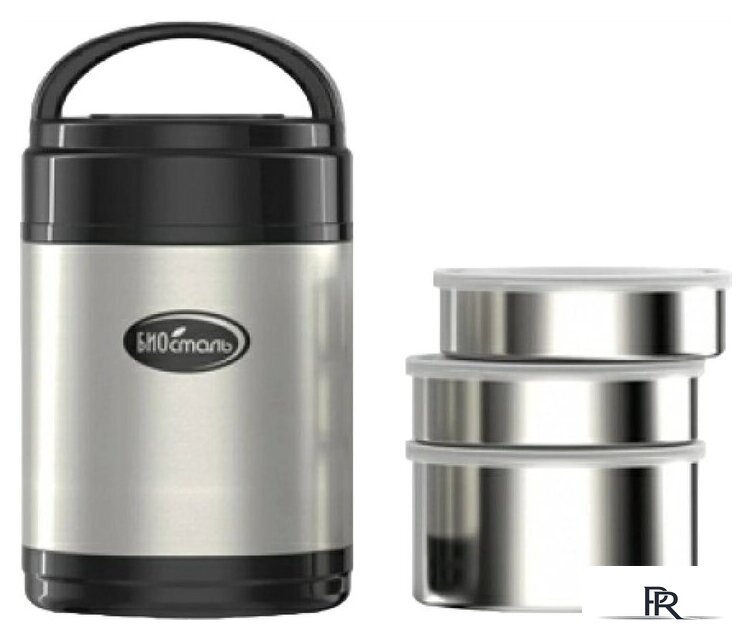 Термос для еды БИОСТАЛЬ NR-1800-3 1.8л (нержавеющая сталь) - Изображение №1 — Интернет-магазин ПроЗаказ