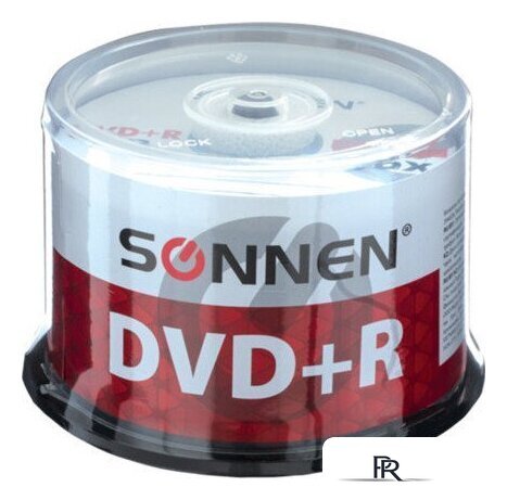 DVD+R диск Sonnen 4.7Gb 16x 512577 (50 шт.) - Изображение №1 — Интернет-магазин ПроЗаказ