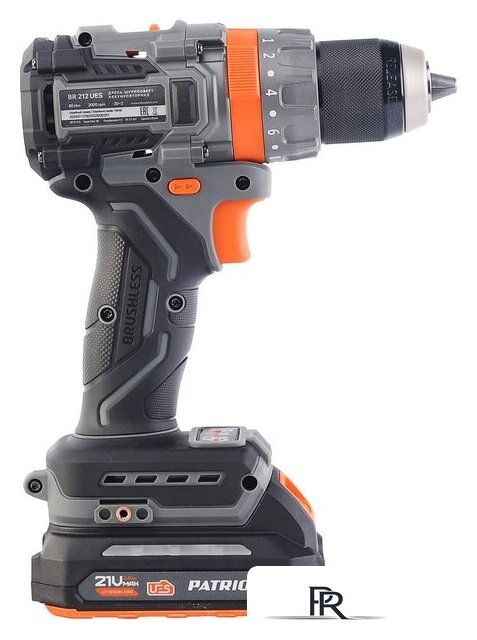 Ударная дрель-шуруповерт Patriot BR 212 UES 180301512 (с 2-мя АКБ, кейс) - Изображение №18 — Интернет-магазин ПроЗаказ