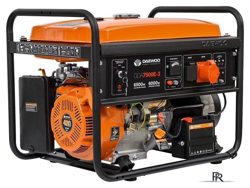 Бензиновый генератор Daewoo Power GDA 7500E-3 - Изображение №1 — Интернет-магазин ПроЗаказ