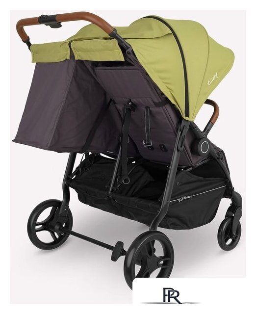 Коляска прогулочная «книга» Rant Twinny RA151 (olive) - Изображение №6 — Интернет-магазин ПроЗаказ