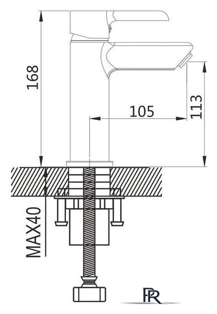 Смеситель с лейкой для биде Shevanik S6071F - Изображение №2 — Интернет-магазин ПроЗаказ