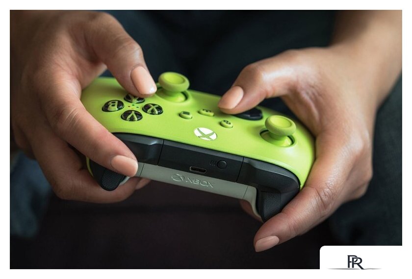 Геймпад Microsoft Xbox (салатовый) - Изображение №7 — Интернет-магазин ПроЗаказ