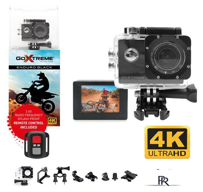 Экшен-камера GoXtreme Enduro Black 4K - Изображение №1 — Интернет-магазин ПроЗаказ