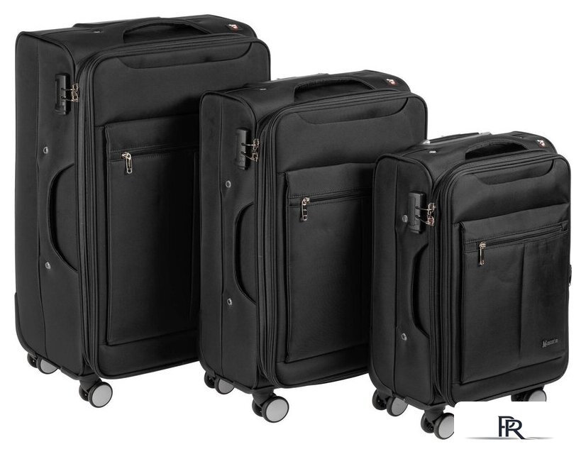 Чемодан Monza 8038# (L, черный) - Изображение №21 — Интернет-магазин ПроЗаказ