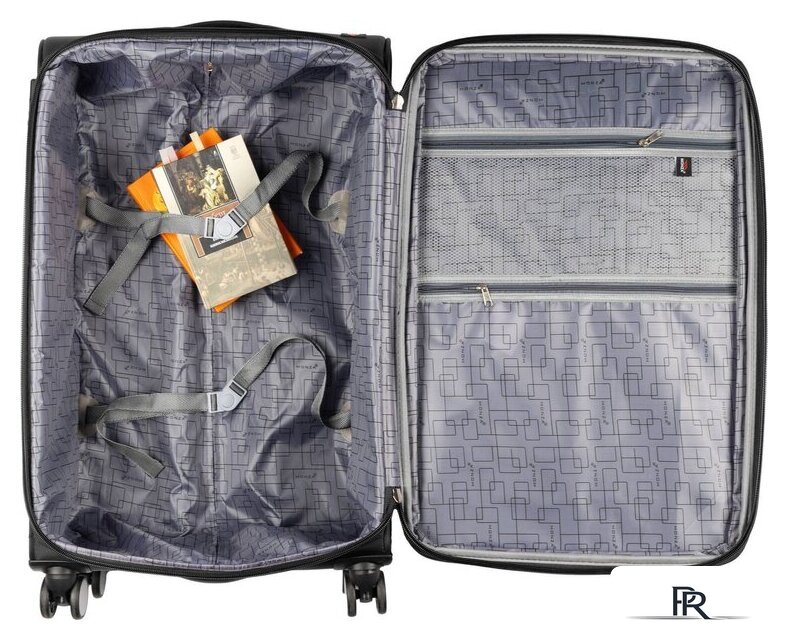 Чемодан Monza 8038# (L, черный) - Изображение №10 — Интернет-магазин ПроЗаказ