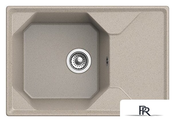 Кухонная мойка GranFest GF-U-740L (песочный) - Изображение №2 — Интернет-магазин ПроЗаказ