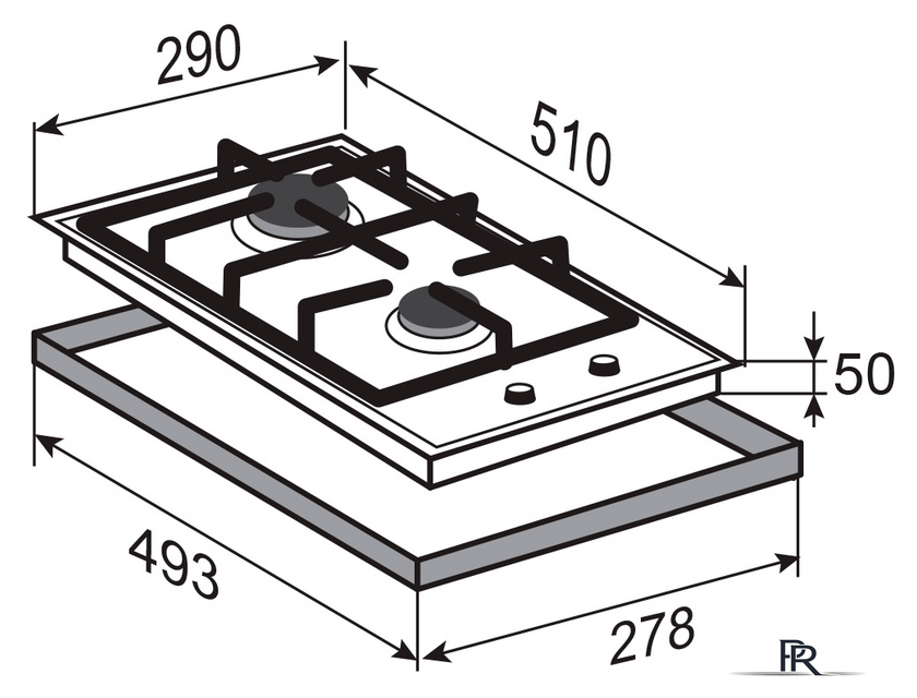 Варочная панель Zigmund & Shtain G 14.3 S - Изображение №4 — Интернет-магазин ПроЗаказ