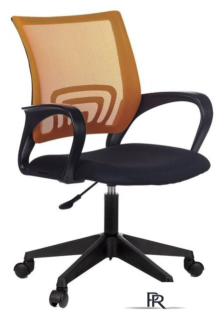 Офисное кресло Бюрократ CH-695NLT (оранжевый TW-38-3/черный TW-11) - Изображение №8 — Интернет-магазин ПроЗаказ