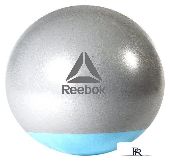 Гимнастический мяч Reebok Gymball RAB-40015BL 55 см (серый/голубой) - Изображение №1 — Интернет-магазин ПроЗаказ