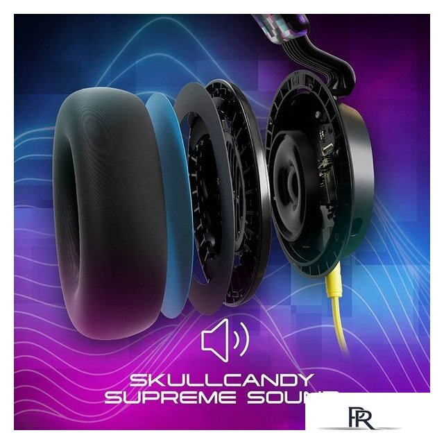 Наушники Skullcandy SLYR Black Digi-Hype - Изображение №2 — Интернет-магазин ПроЗаказ
