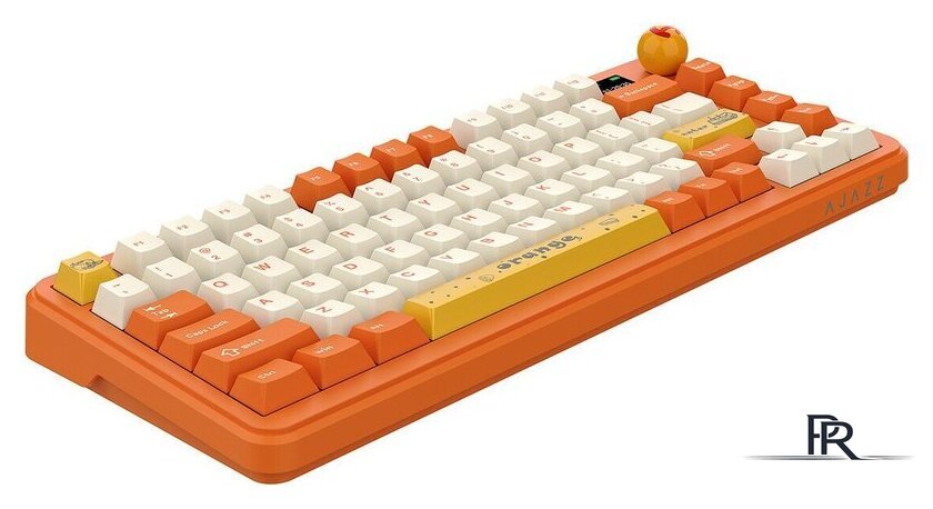 Клавиатура Ajazz AK820 Max (оранжевый/белый, Ajazz Avocado) - Изображение №5 — Интернет-магазин ПроЗаказ