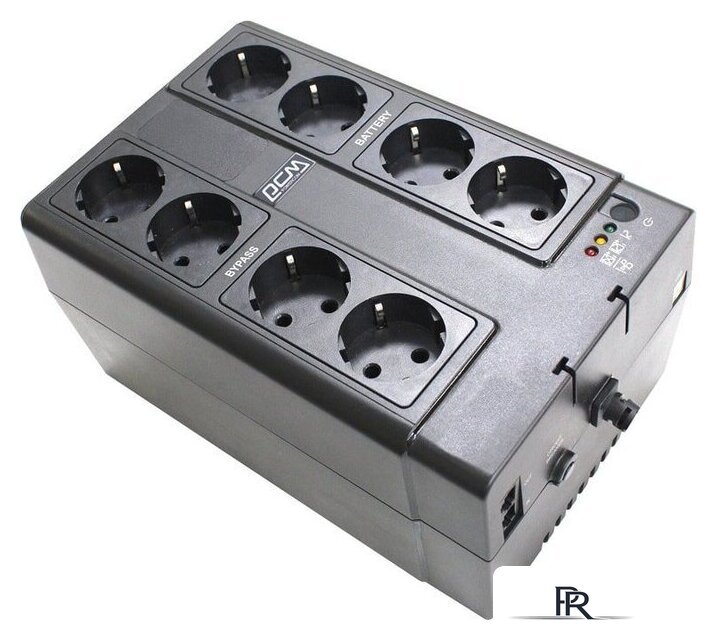 Источник бесперебойного питания Powercom SPD-850E Cube - Изображение №1 — Интернет-магазин ПроЗаказ