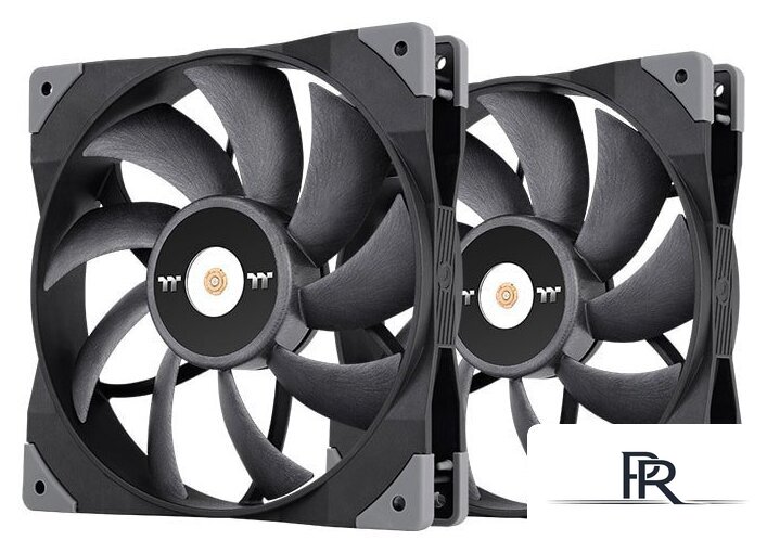 Комплект вентиляторов для корпуса Thermaltake ToughFan 14 2-Fan Pack CL-F085-PL14BL-A - Изображение №1 — Интернет-магазин ПроЗаказ