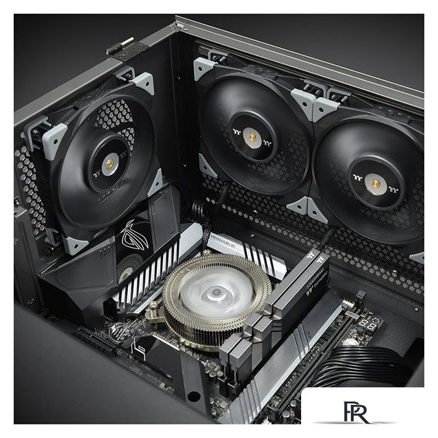 Комплект вентиляторов для корпуса Thermaltake ToughFan 14 2-Fan Pack CL-F085-PL14BL-A - Изображение №6 — Интернет-магазин ПроЗаказ