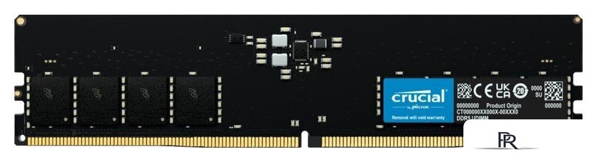 Оперативная память Crucial 32ГБ DDR5 5600 МГц CT32G56C46U5 - Изображение №1 — Интернет-магазин ПроЗаказ