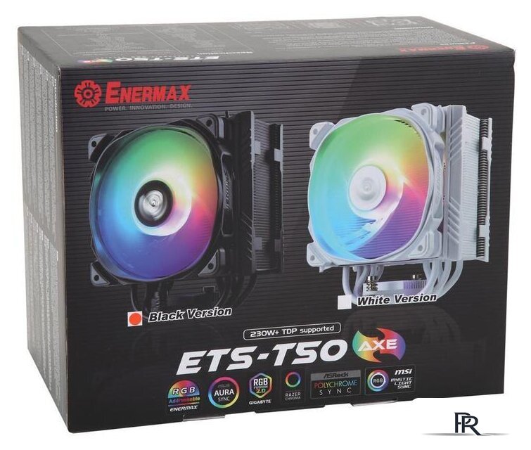 Кулер для процессора Enermax ETS-T50 AXE ARGB ETS-T50A-BK-ARGB - Изображение №7 — Интернет-магазин ПроЗаказ