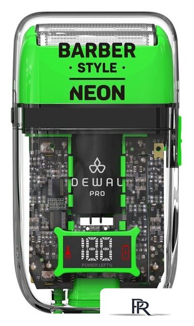 Электробритва Dewal Style Neon 03-082 (зеленый) - Изображение №1 — Интернет-магазин ПроЗаказ