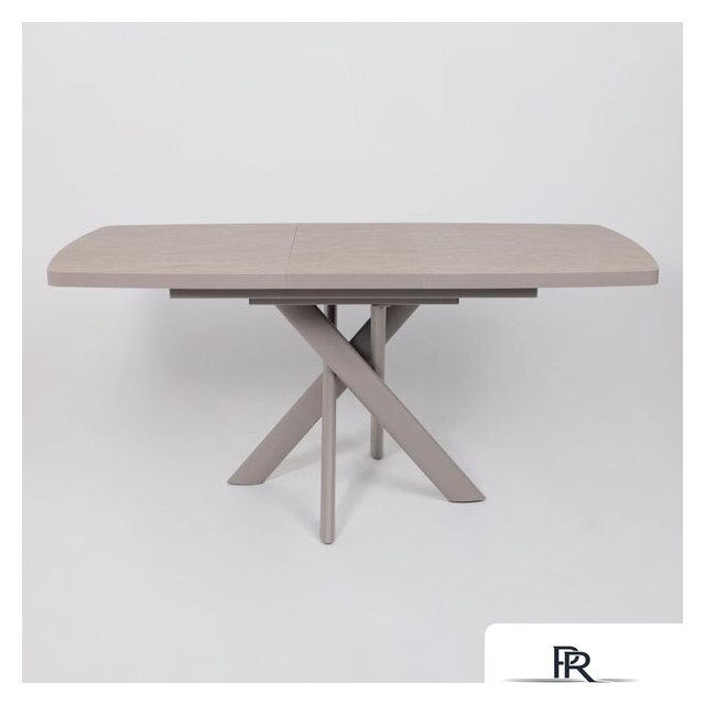 Кухонный стол Мамадома Leonel-130 раздвижной 130-165х85 (бежевый камень-hpl/капучино) - Изображение №22 — Интернет-магазин ПроЗаказ