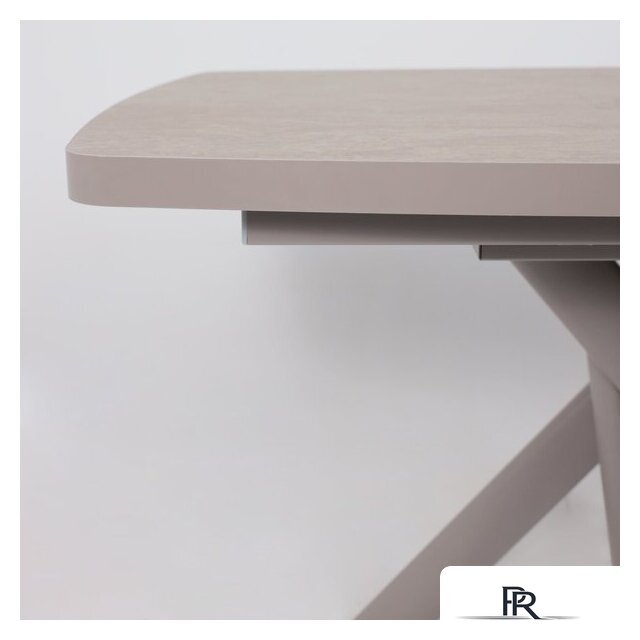 Кухонный стол Мамадома Leonel-130 раздвижной 130-165х85 (бежевый камень-hpl/капучино) - Изображение №12 — Интернет-магазин ПроЗаказ