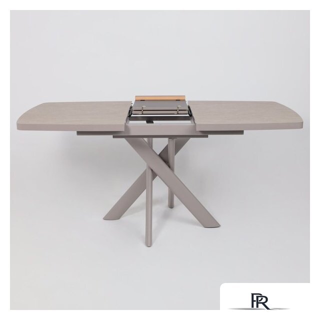 Кухонный стол Мамадома Leonel-130 раздвижной 130-165х85 (бежевый камень-hpl/капучино) - Изображение №20 — Интернет-магазин ПроЗаказ