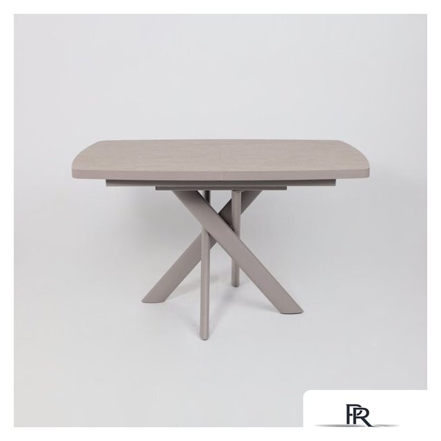 Кухонный стол Мамадома Leonel-130 раздвижной 130-165х85 (бежевый камень-hpl/капучино) - Изображение №18 — Интернет-магазин ПроЗаказ