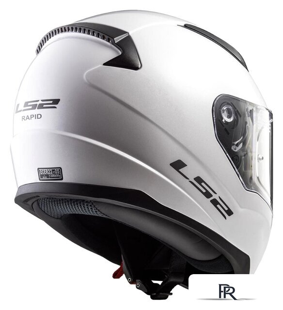 Мотошлем LS2 FF353 Rapid Solid (XS, white) - Изображение №2 — Интернет-магазин ПроЗаказ