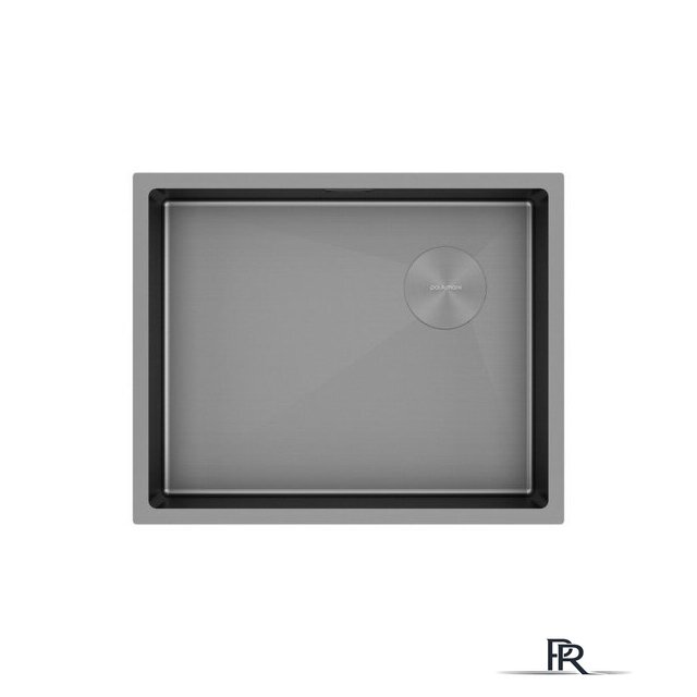 Кухонная мойка Paulmark NEXT-SKEW 54 UNI PM885444-MG (серый/серый матовый) - Изображение №1 — Интернет-магазин ПроЗаказ