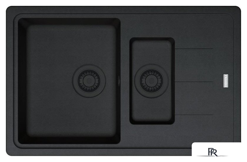 Кухонная мойка Franke Basis BFG 651-78 114.0693.555 (матовый черный) - Изображение №1 — Интернет-магазин ПроЗаказ