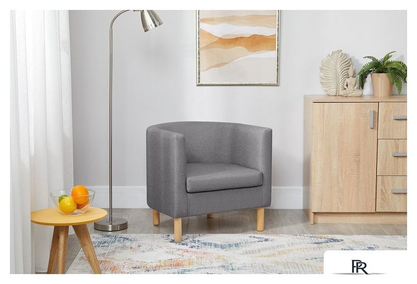 Интерьерное кресло Mio Tesoro Агата 351 (серый 1174) - Изображение №15 — Интернет-магазин ПроЗаказ