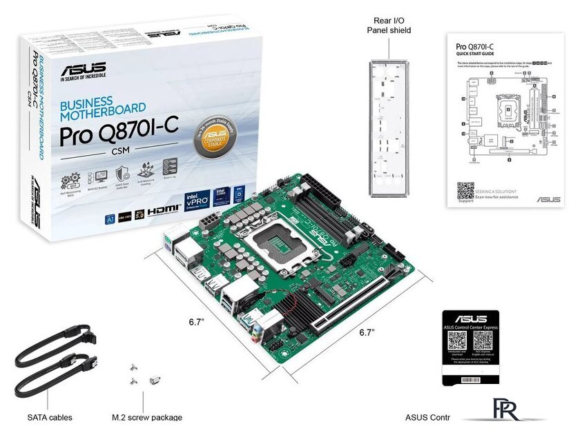 Материнская плата ASUS Pro Q870I-C-CSM - Изображение №6 — Интернет-магазин ПроЗаказ