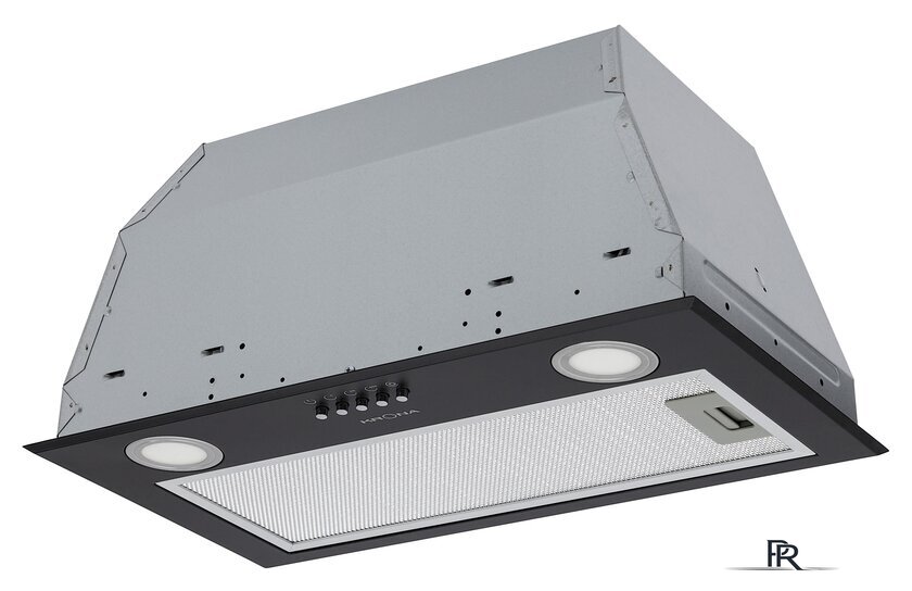 Кухонная вытяжка Krona Adel 600 PB (черный) - Изображение №1 — Интернет-магазин ПроЗаказ