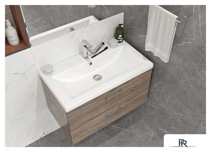  Cersanit Тумба с умывальником Lara 60 + Como 63414 + S-UM-COM60/1-w - Изображение №3 — Интернет-магазин ПроЗаказ