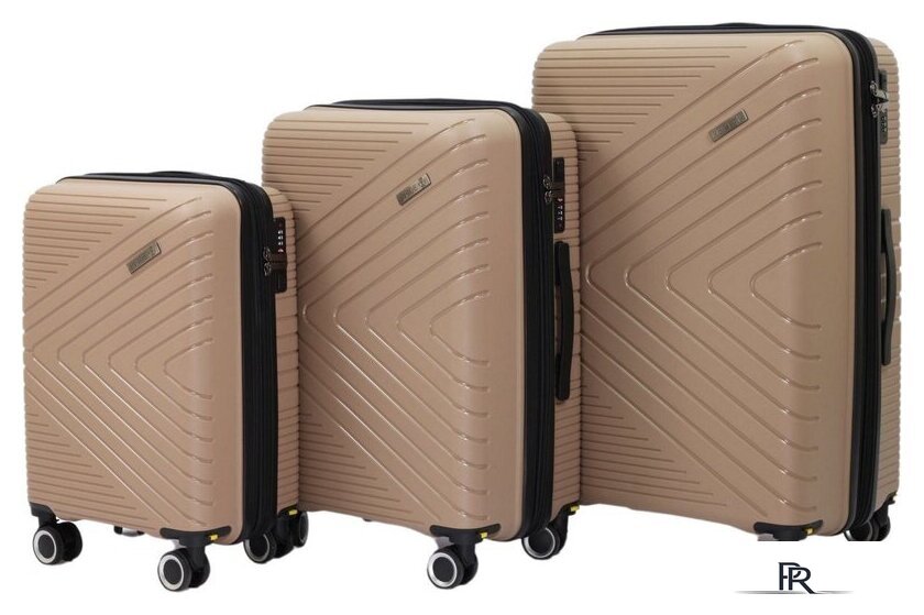 Чемодан-спиннер Pride РР-202 (S, капучино) - Изображение №9 — Интернет-магазин ПроЗаказ