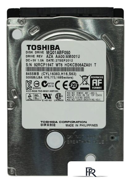 Жесткий диск Toshiba MQ01ABF 500GB (MQ01ABF050) - Изображение №1 — Интернет-магазин ПроЗаказ